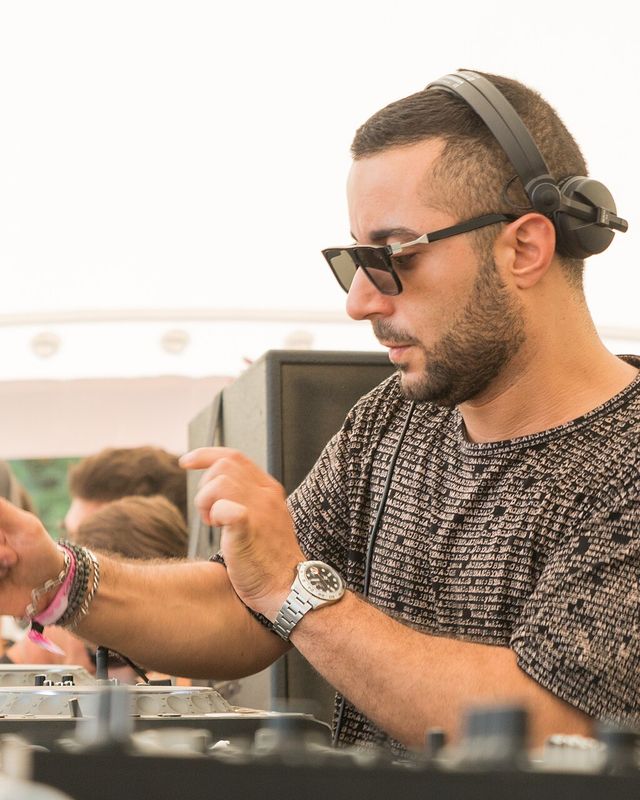 Joseph Capriati playing an open-air stage