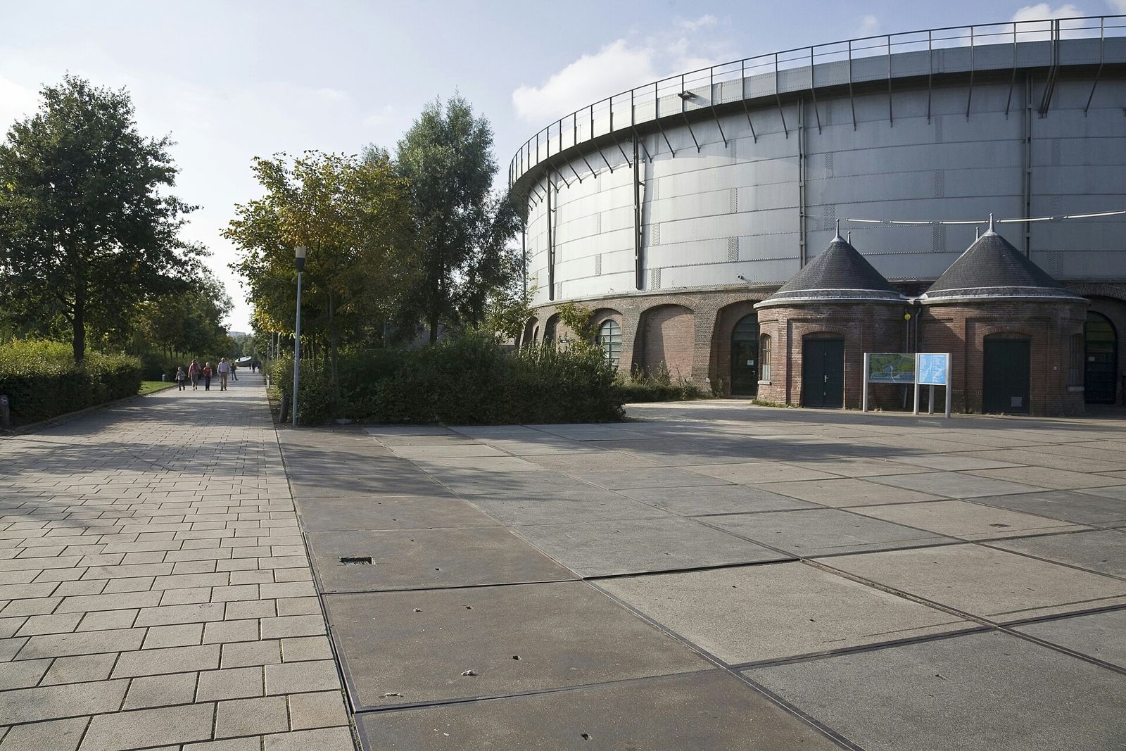 The Gashouder at Westergas, Amsterdam
